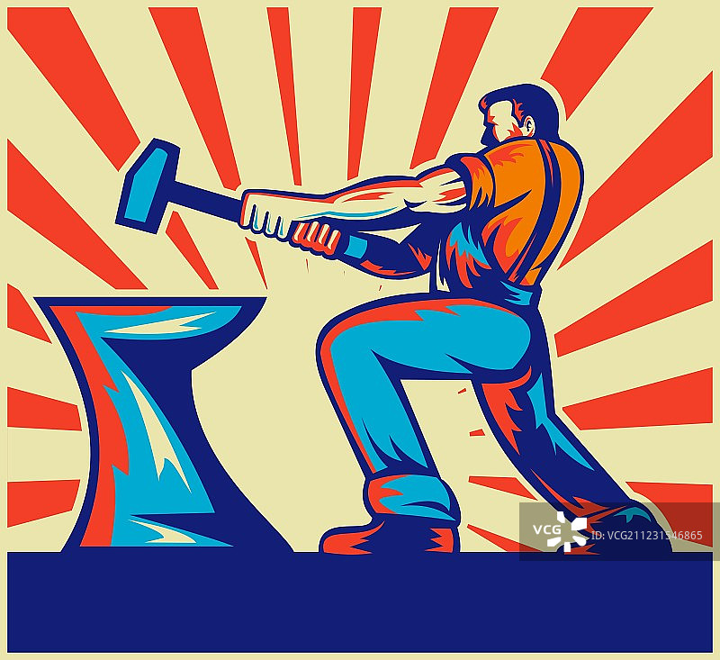 铁匠锤子图片素材