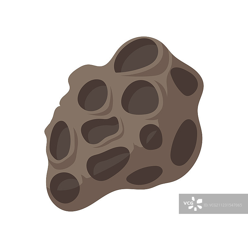 陨石卡通图标图片素材