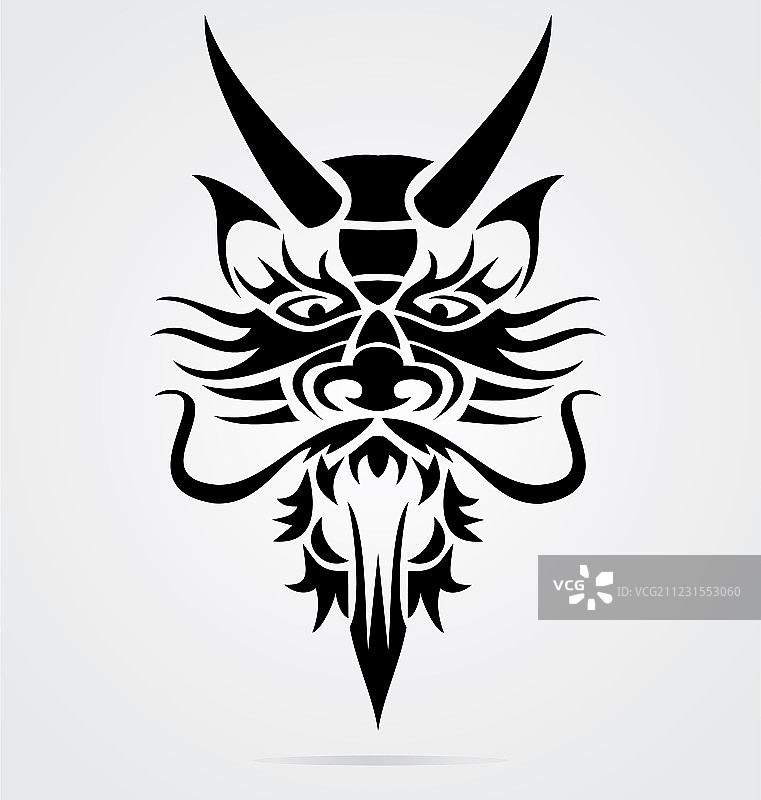 部落龙头图片素材