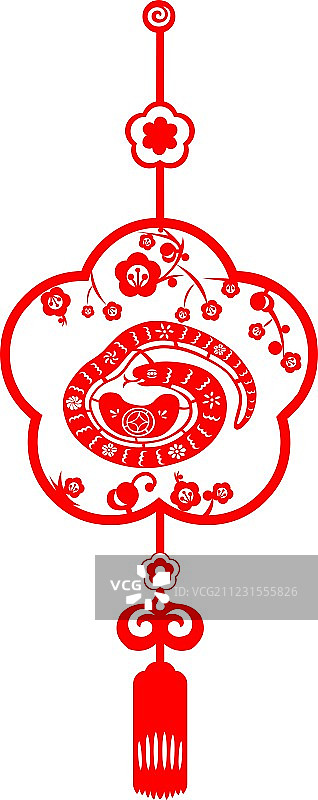 中国新年蛇年图片素材