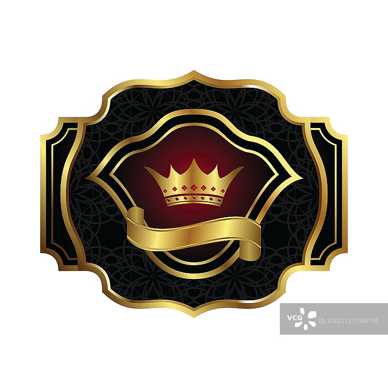 黄金框架图片素材