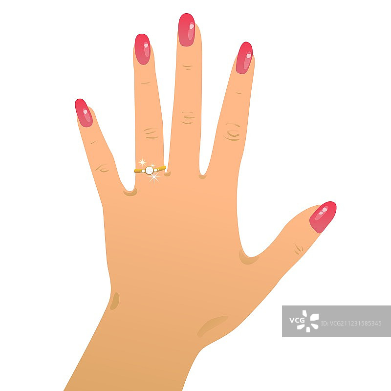 订婚戒指2图片素材