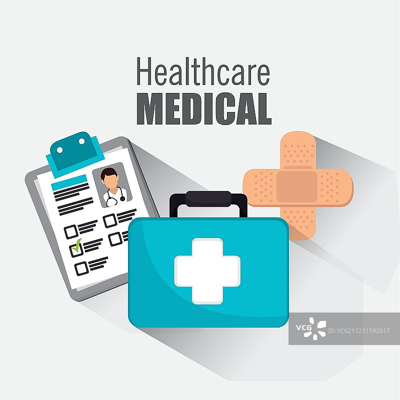 医疗保健设计图片素材