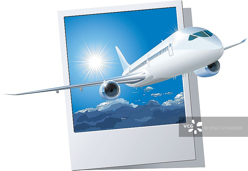客运梦想飞机图片素材