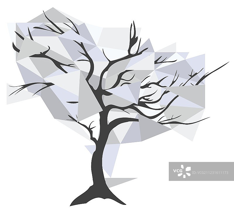 钻石水晶树图片素材