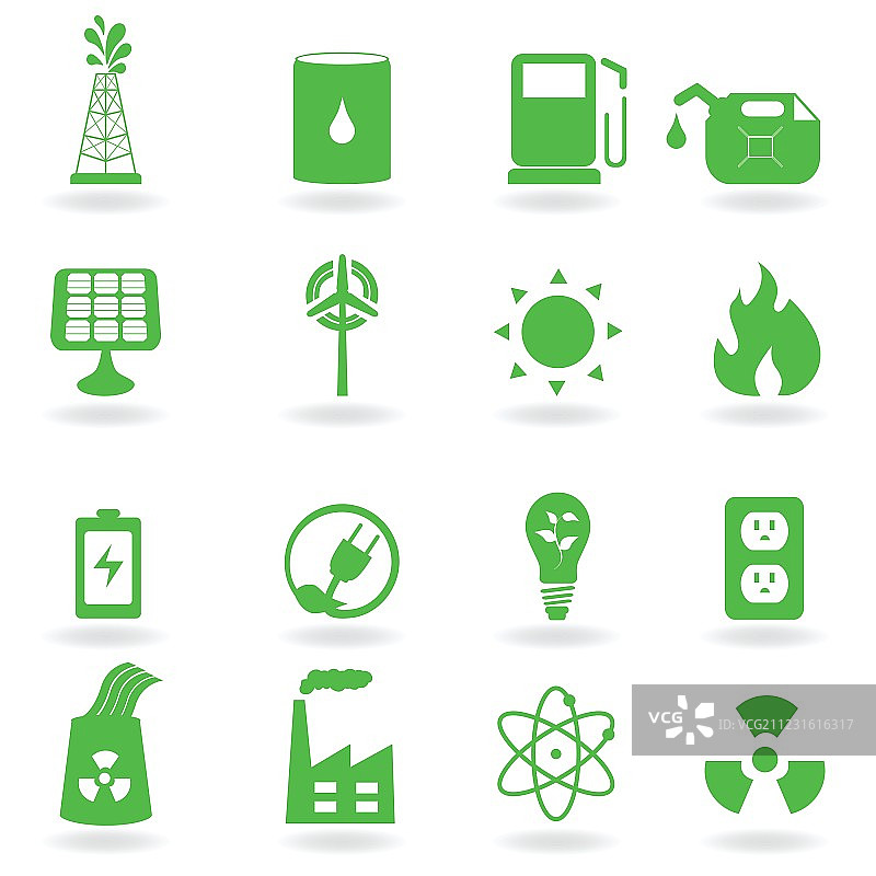 生态图标合集图片素材