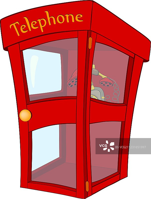 公用电话卡通图片素材