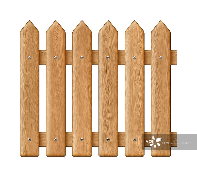无缝木栅栏图片素材