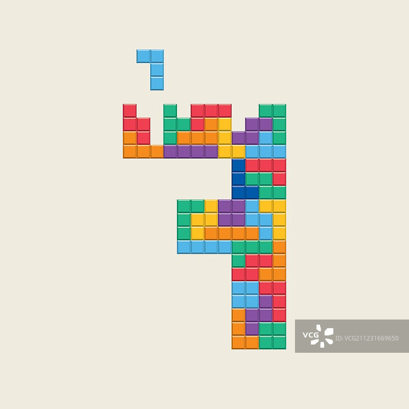 游戏类型数字7图片素材