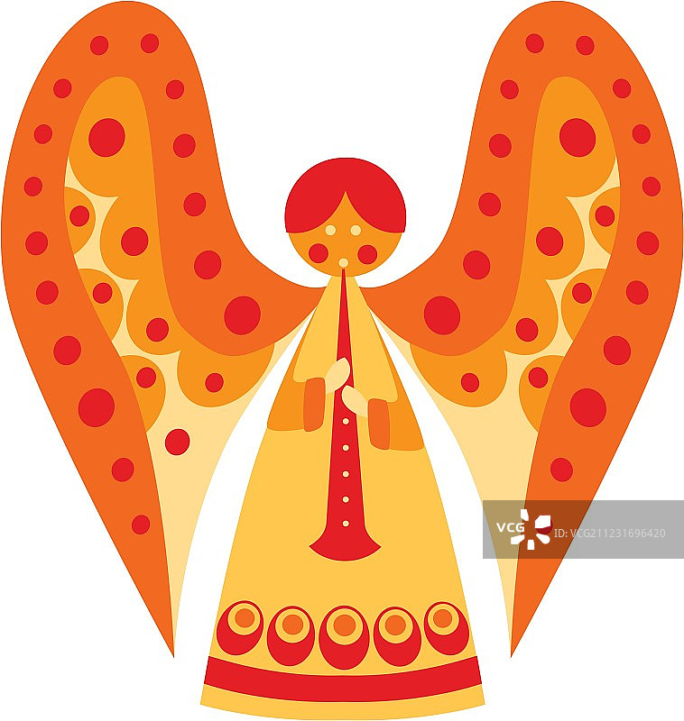 圣诞天使图片素材