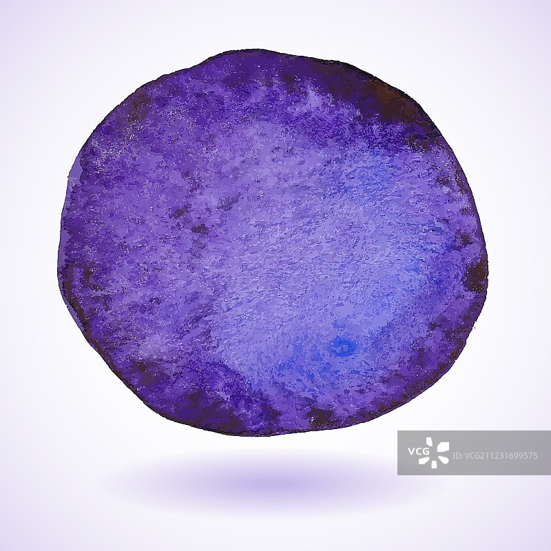 紫色水彩颜料圆形图案图片素材