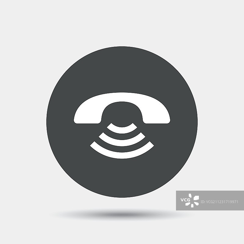 电话标志支持符号图标图片素材