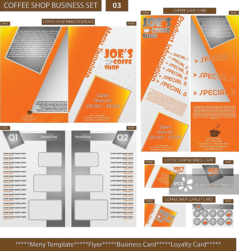 咖啡店业务图片素材