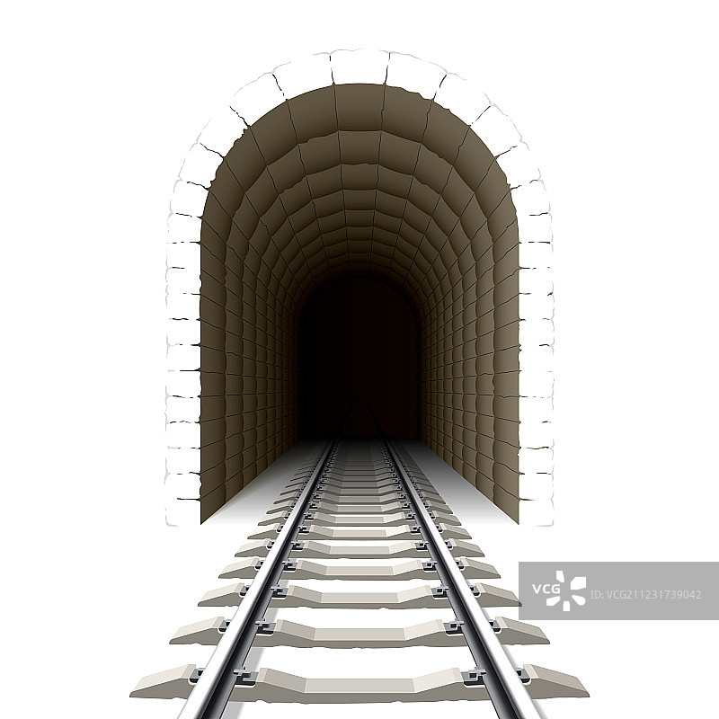 铁路隧道入口图片素材