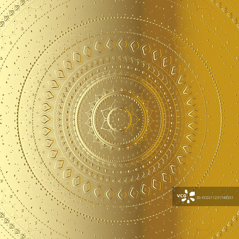 曼陀罗印度装饰图案图片素材