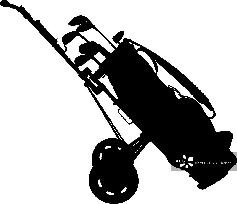 高尔夫球杆图片素材