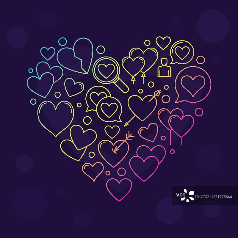 心形标志图片素材