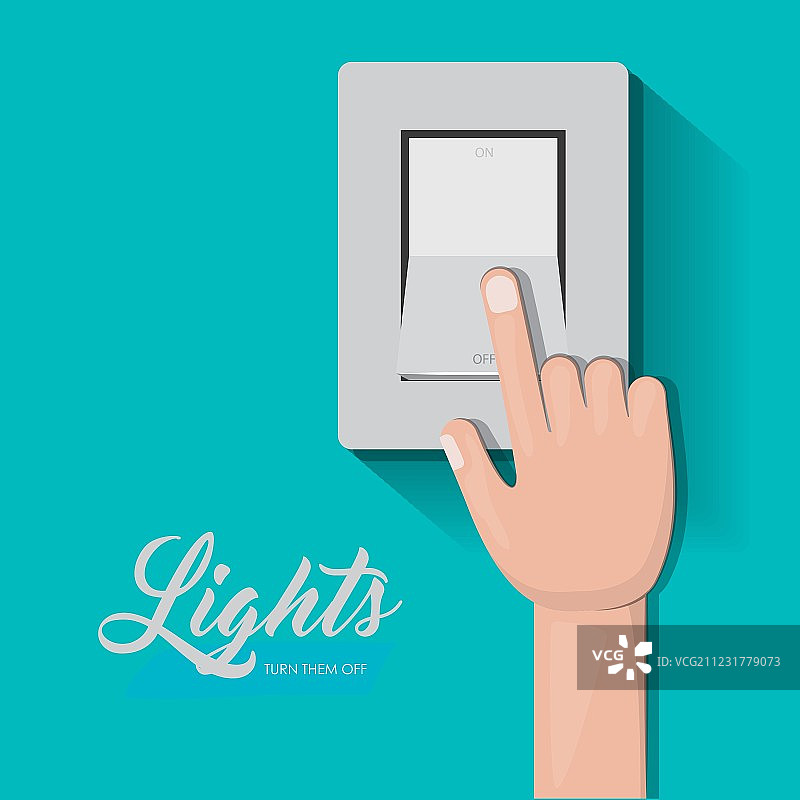 灯开关设计图片素材