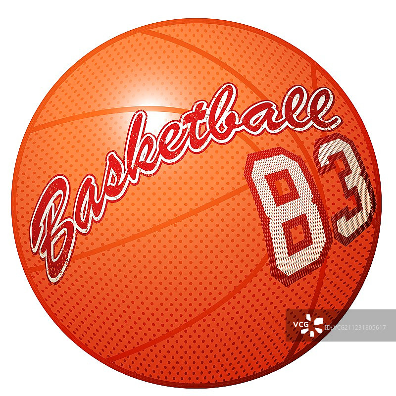 橙色3D篮球运动器材图片素材