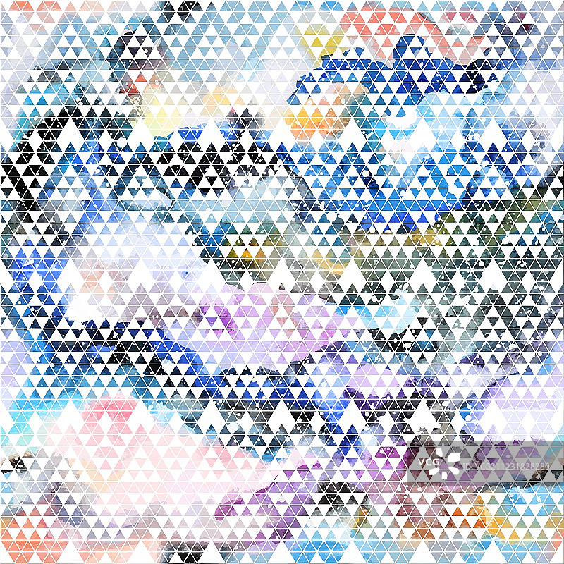 部落星系无缝图案图片素材