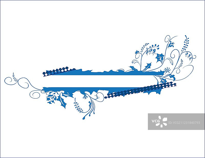 蓝色banner图片素材