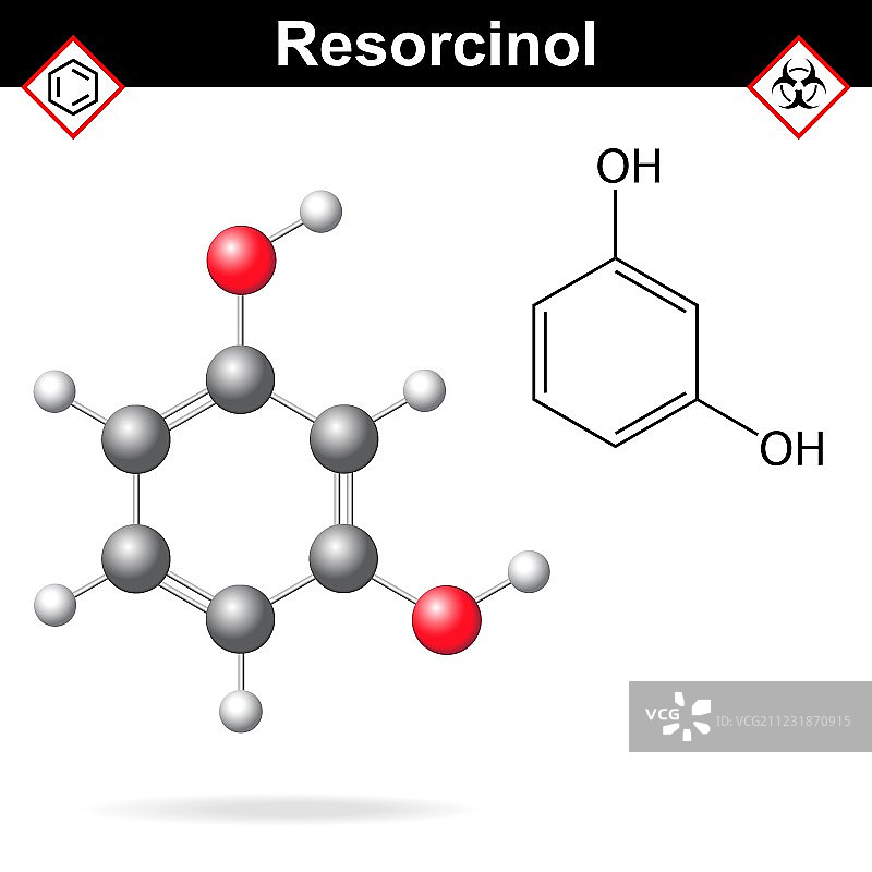间苯二酚图片素材