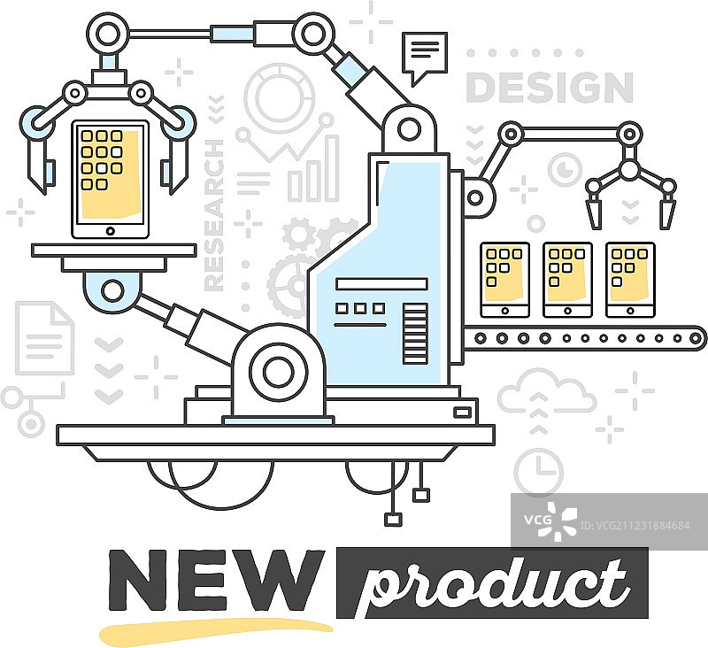 创意专业生产机制图片素材