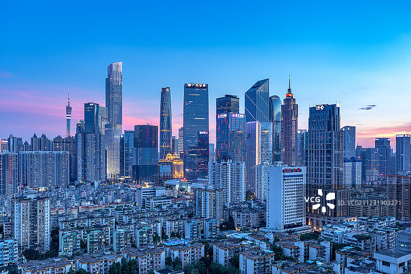 广州城市风光图片素材
