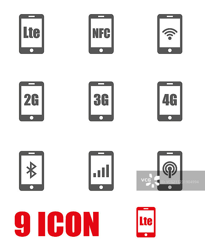 3G、4G和LTE技术图片素材