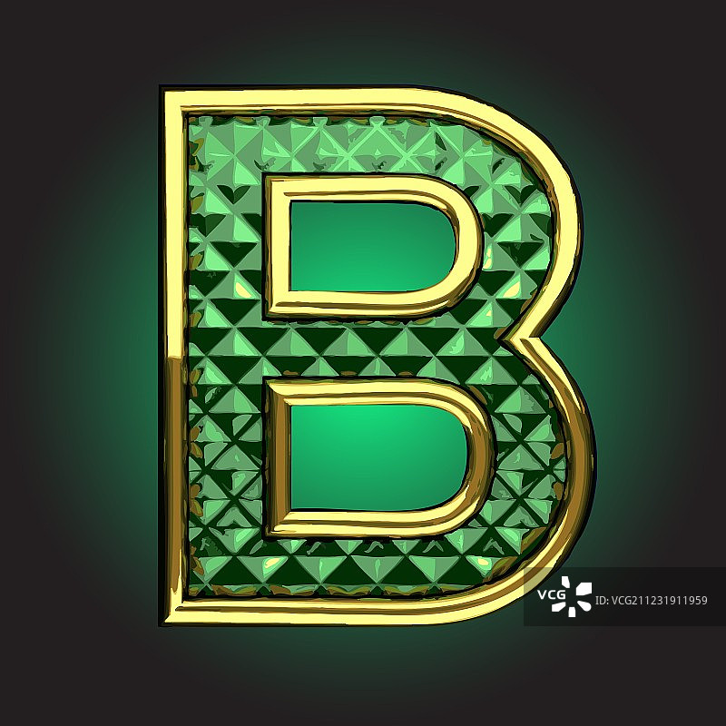 祖母绿金色雕塑图片素材