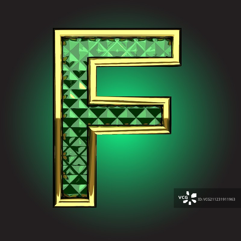 祖母绿金色雕塑图片素材