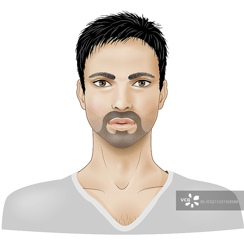 男人。图片素材