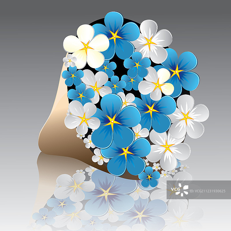 勿忘我花图片素材