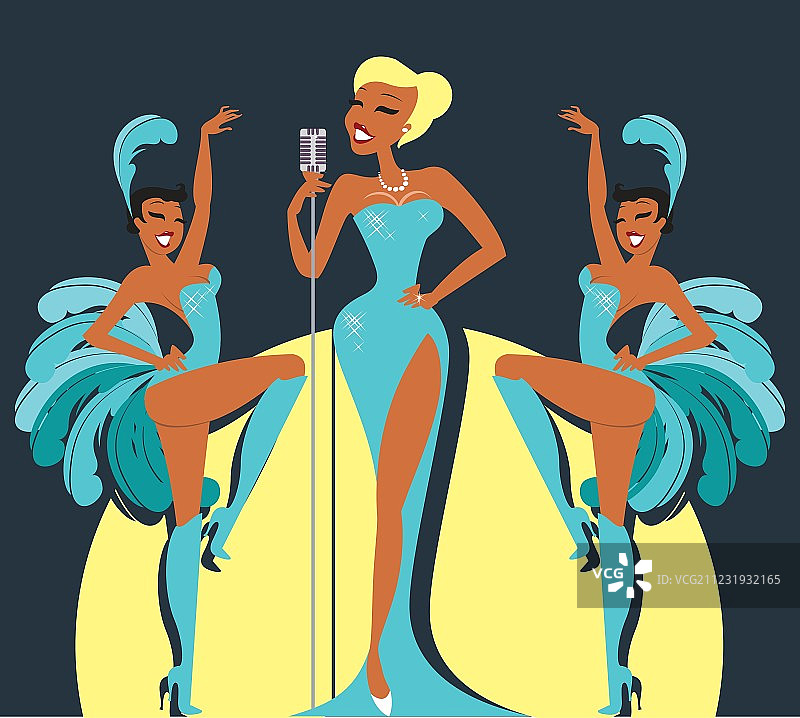 歌舞表演图片素材