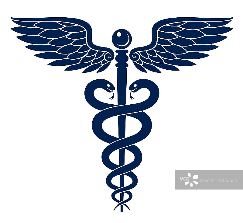 双蛇杖图片素材