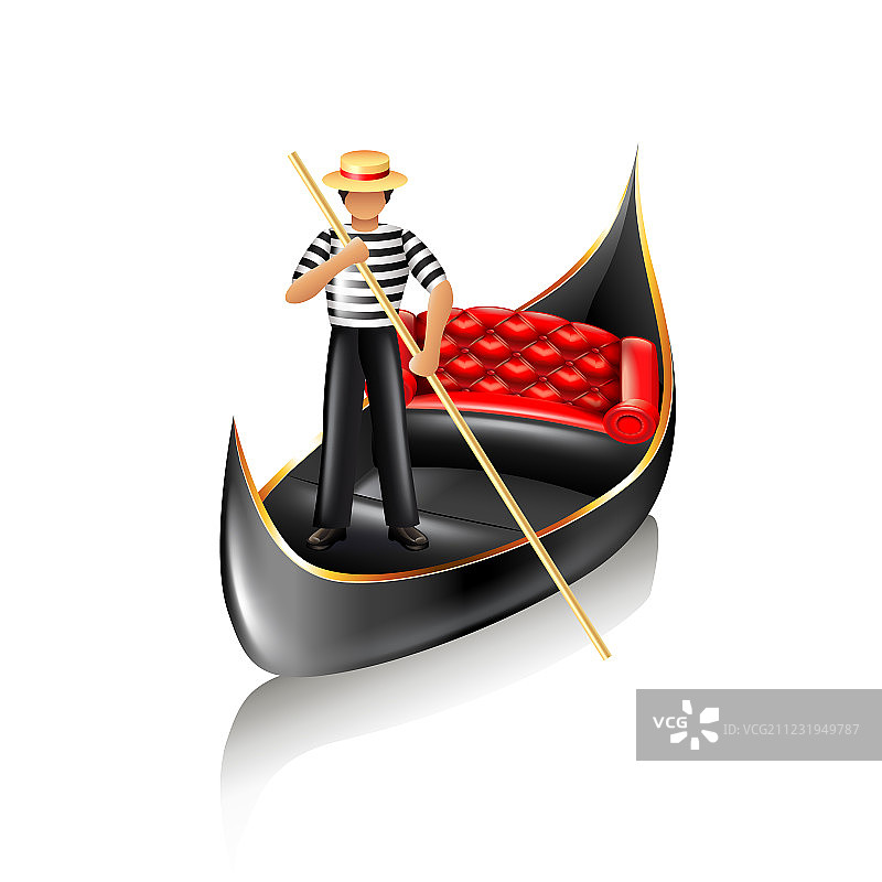 威尼斯贡多拉图片素材