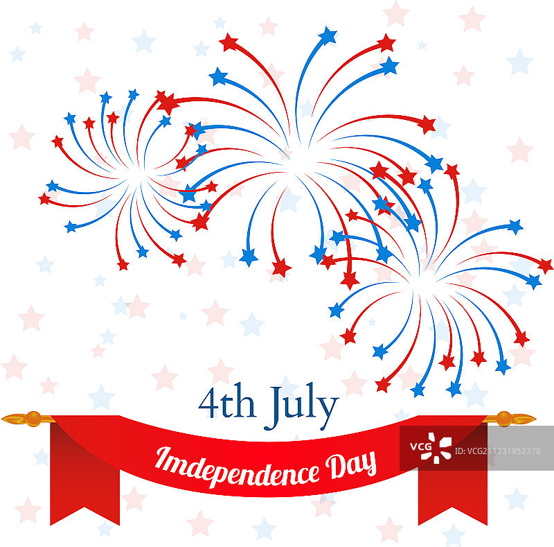 7月4日美国独立日庆祝活动图片素材