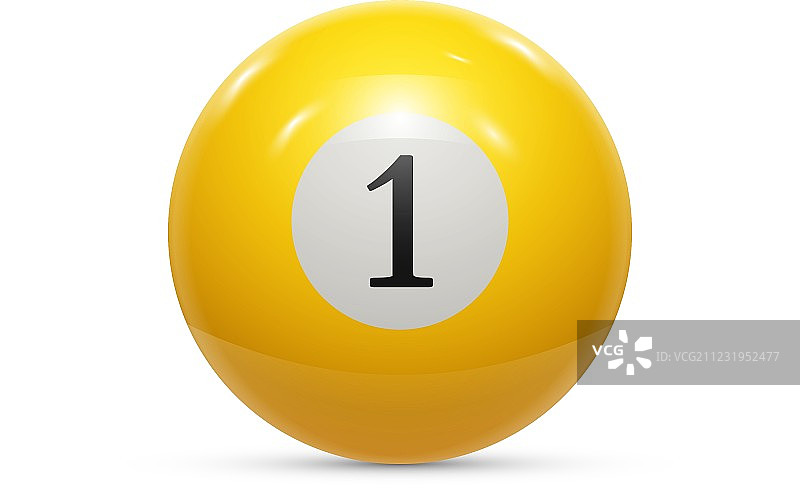 白色背景上的台球图片素材