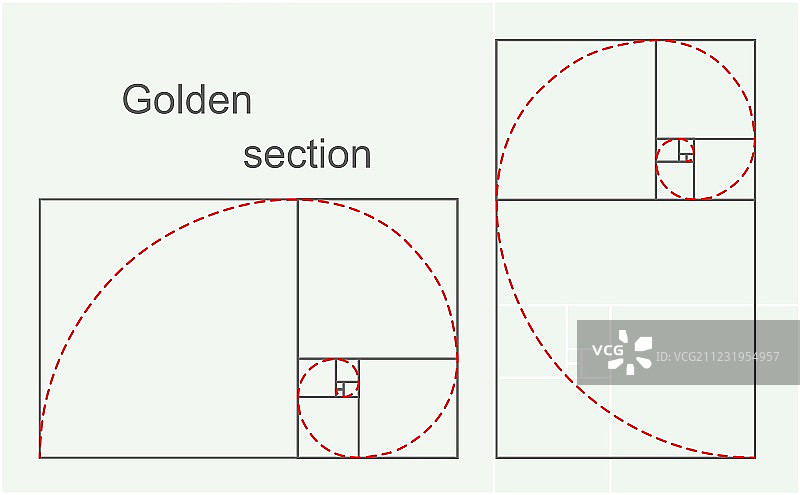黄金分割图片素材