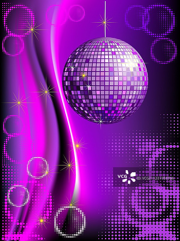 迪斯科背景图片素材