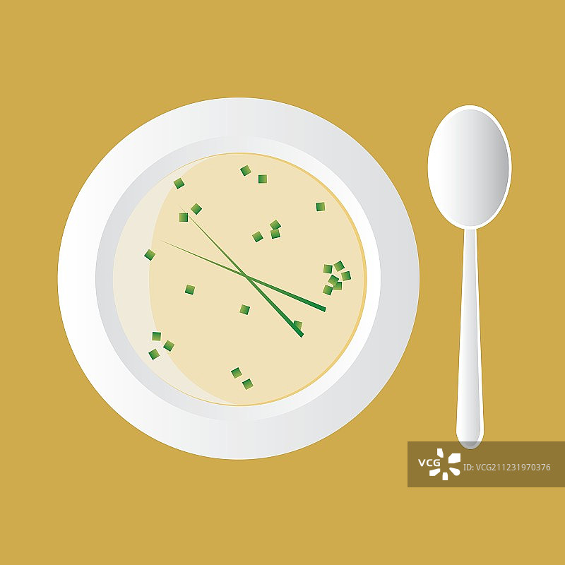 奶油浓汤图片素材