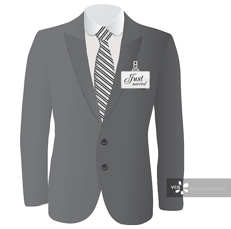 婚礼西装图片素材