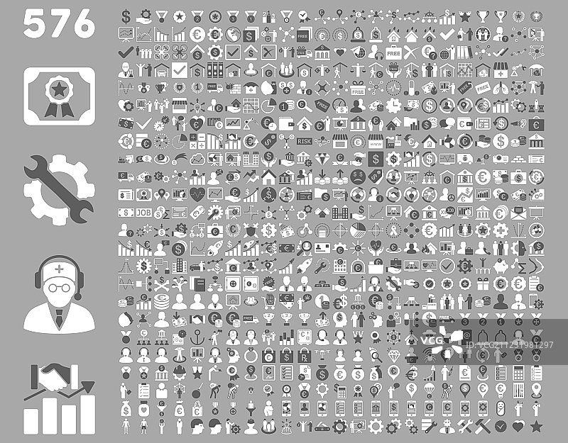 扁平风格工具栏图标图片素材