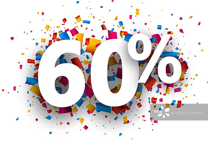 60促销标志图片素材