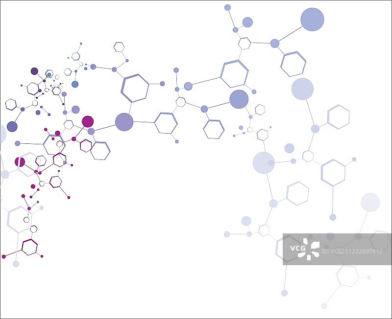 摘要分子结构背景图片素材