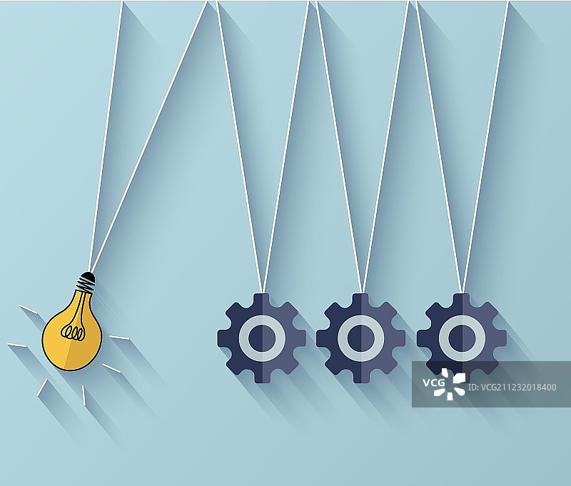 扁平创意商务背景EPS 10图片素材