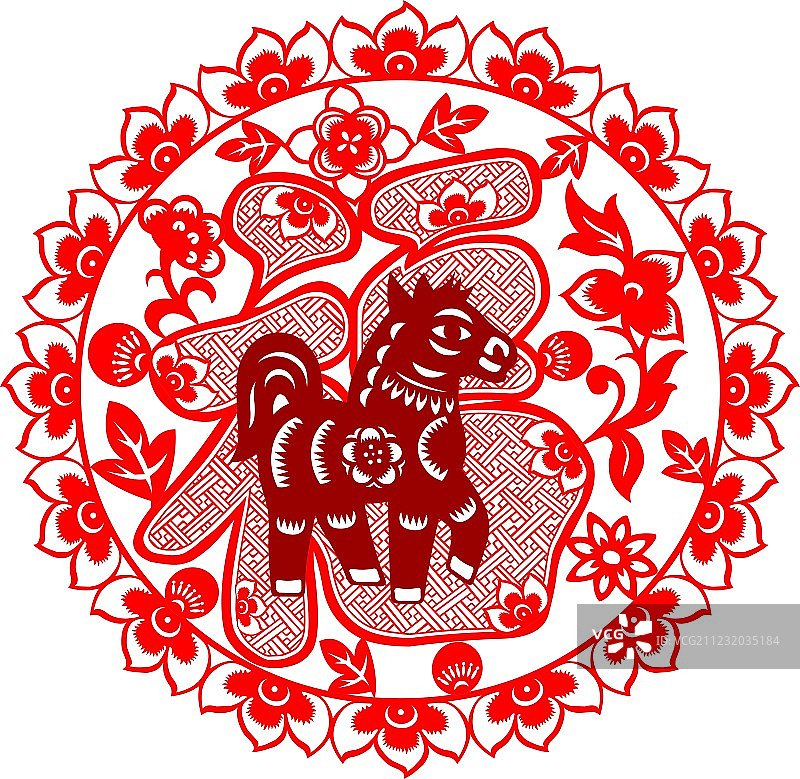 中国新年马图片素材