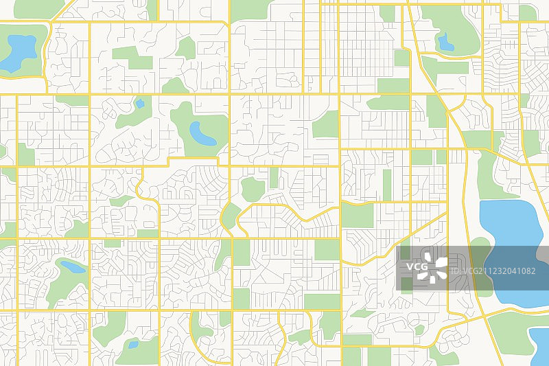 城市街道规划图片素材