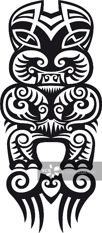 塔尼瓦纹身设计图片素材