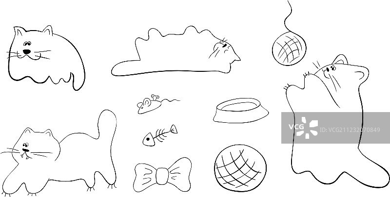 猫咪合集图片素材